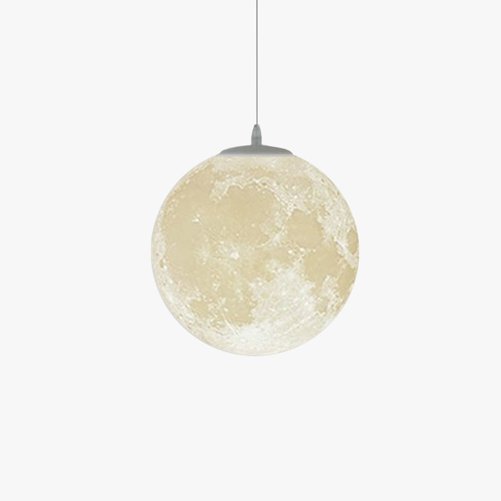 360 Degree Ambient Glow Moon Pendant Light